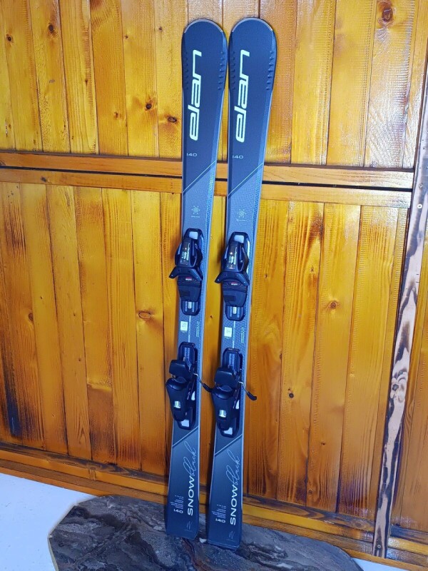 NOVÉ LYŽE ELAN SNOW BLACK 140CM --MODEL 2026--